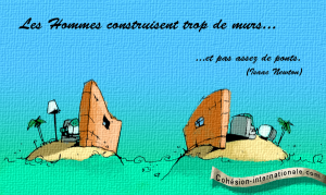 Les hommes construisent trop de murs pas assez de pont ! PNL-murs